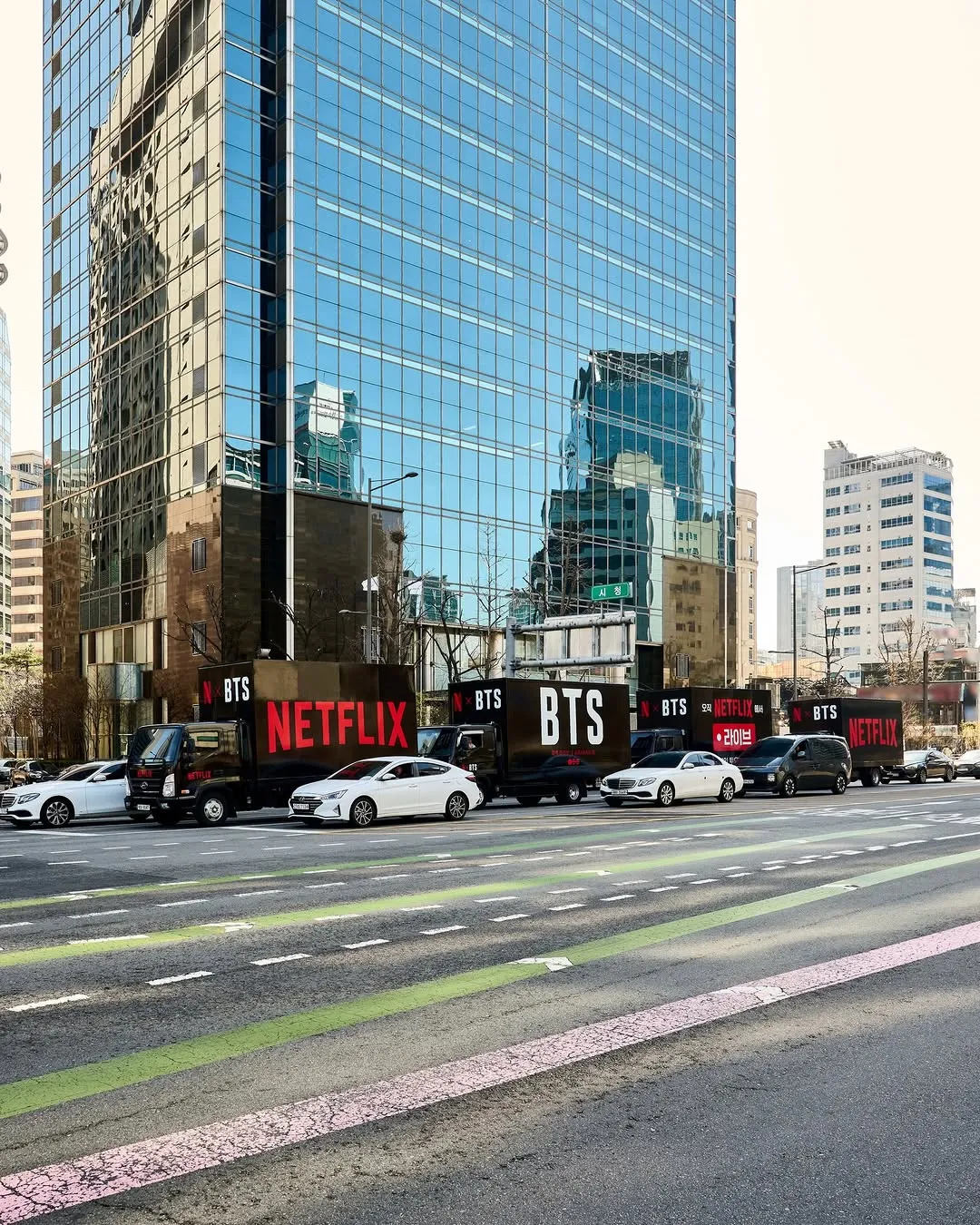 Netflix, BTS, Seoul, live truck, comeback