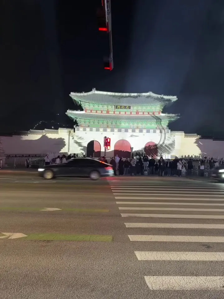 金圭丽, Instagram, 防弹少年团, 光化门, 彩排