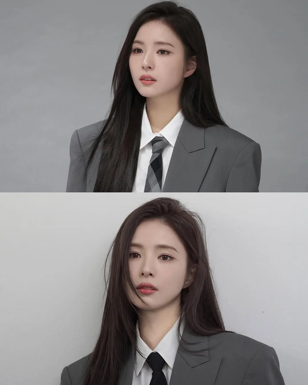 봄날의 신세경, 수트 패션 공개