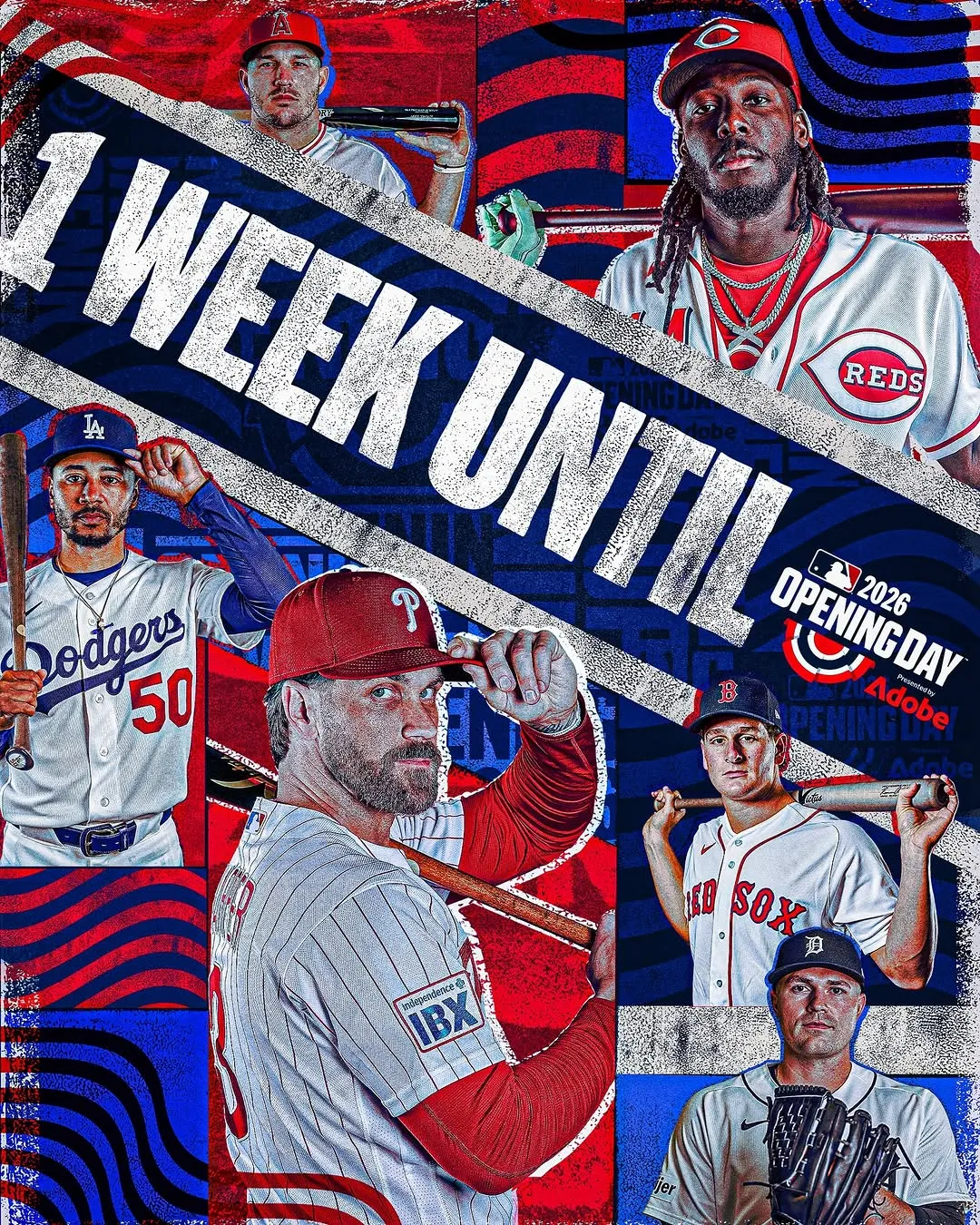 MLB Drops '1 Week Until' Teaser — Fans Divided Ahead of Opening Day