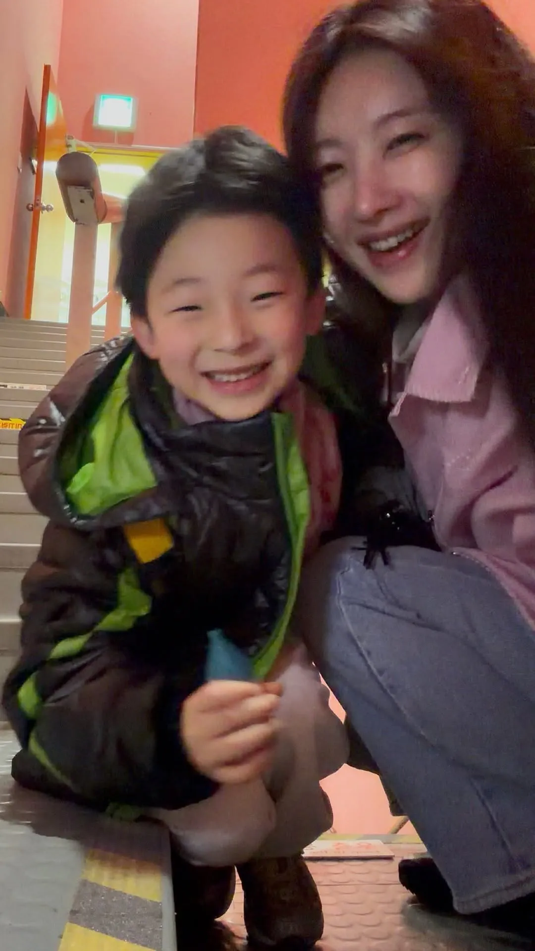 “家庭时光” Nine Muses文贤雅，自曝早晨送娃上学大战