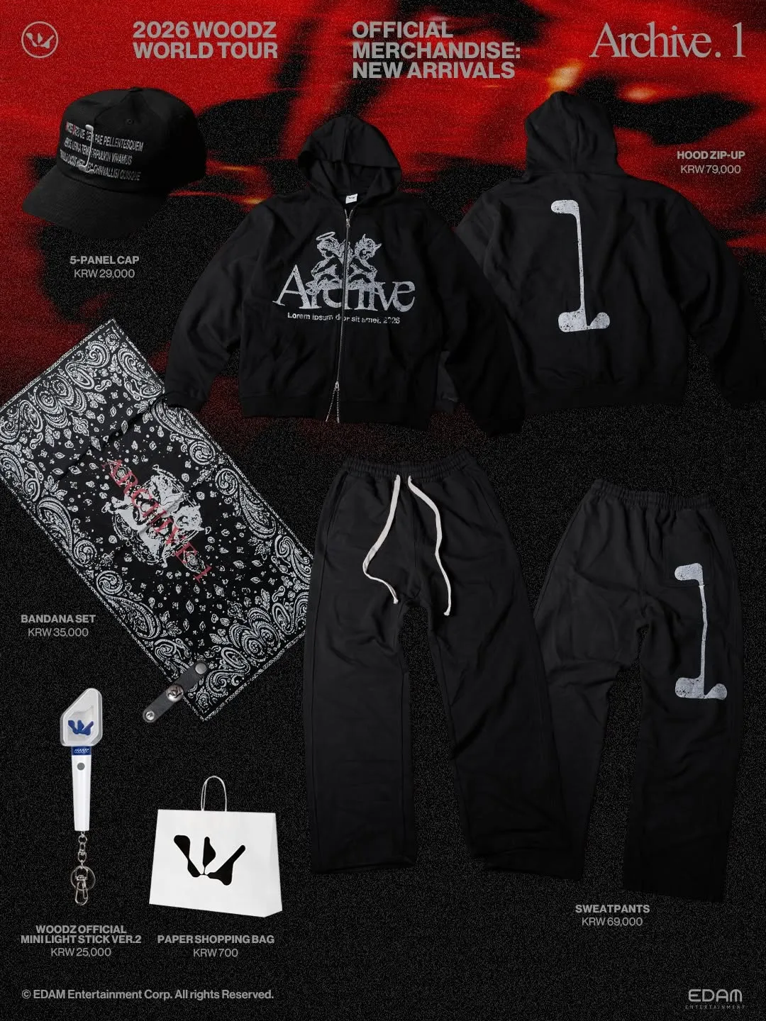 우즈, 가수, 월드투어