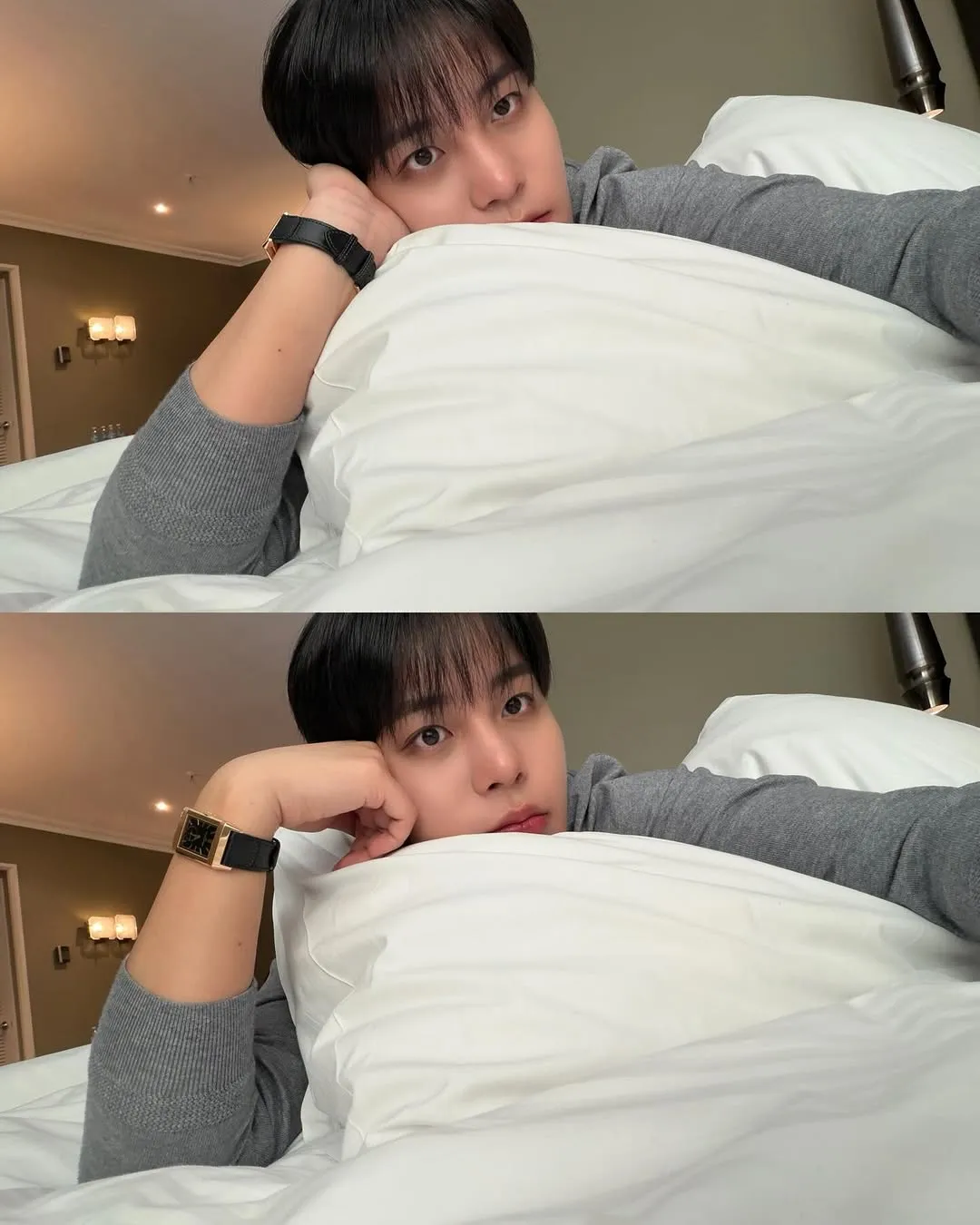 Jongho de ATEEZ derrite con una tierna actualización en Instagram