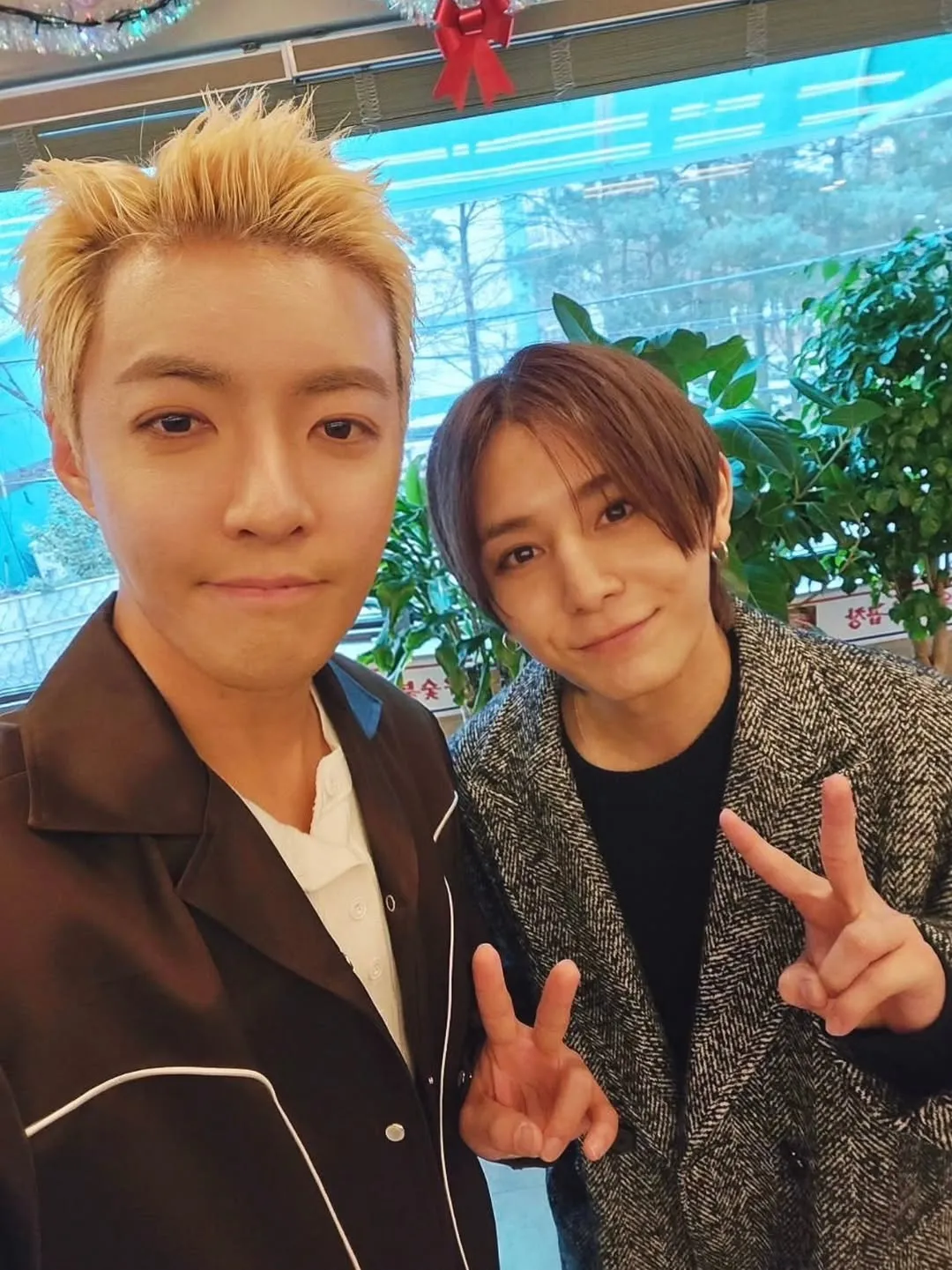 강남, 일본 배우 야마다 료스케와 즐거운 만남