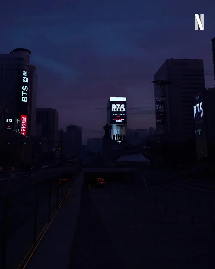 넷플릭스 코리아, 방탄소년단, 컴백 라이브