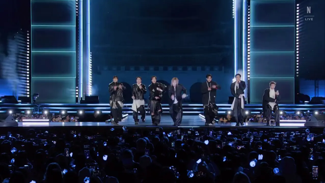 เน็ตฟลิกซ์, เกาหลี, BTS, การแสดง, ไลฟ์