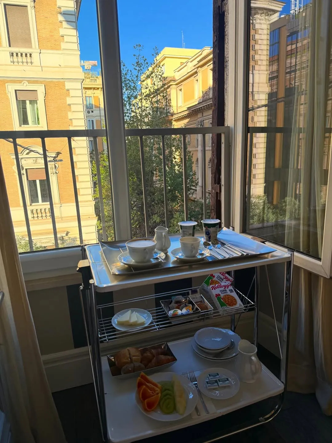 민경아, 배우, 로마여행