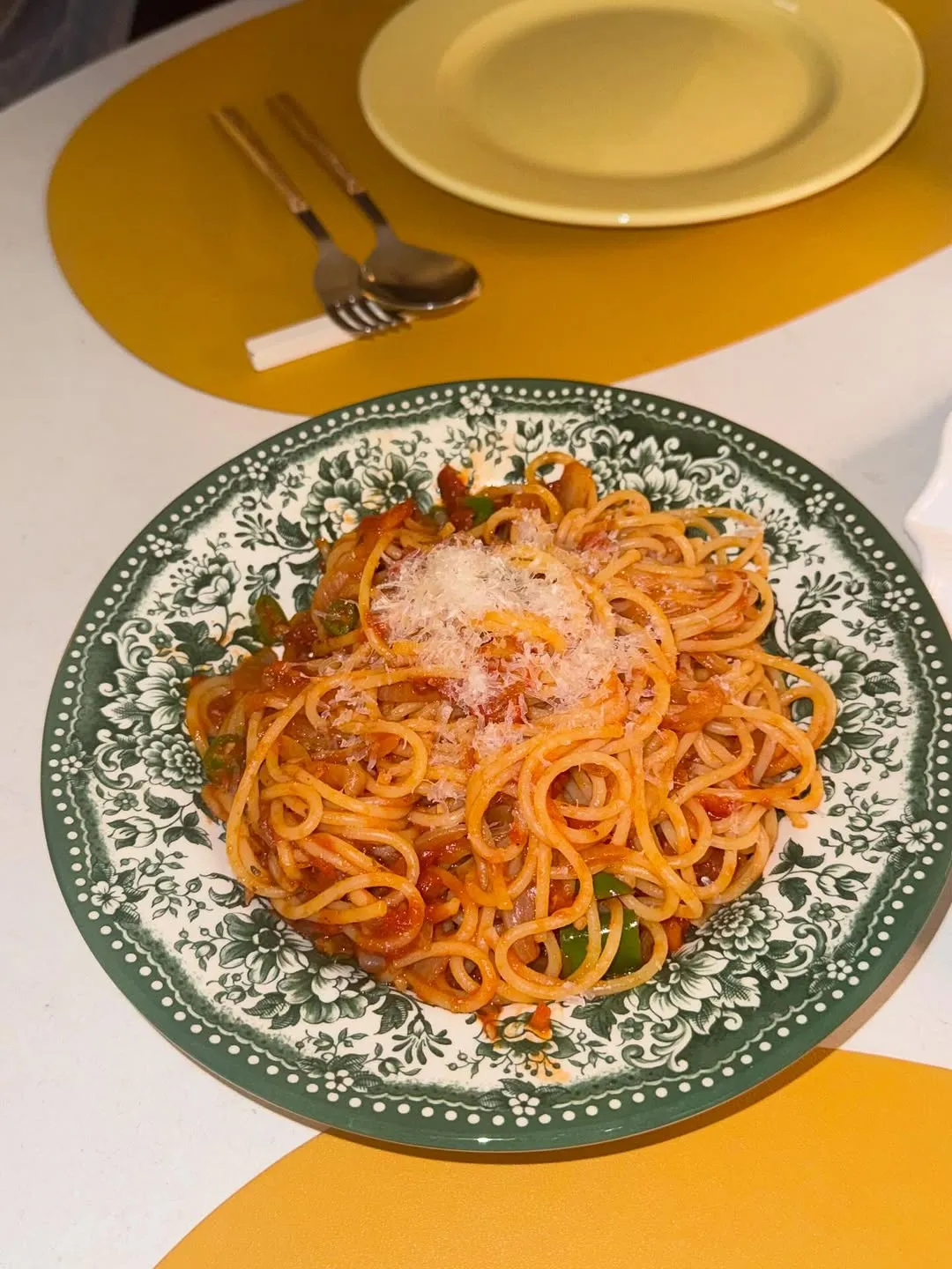 简单日常：文彩元晒自制意面照