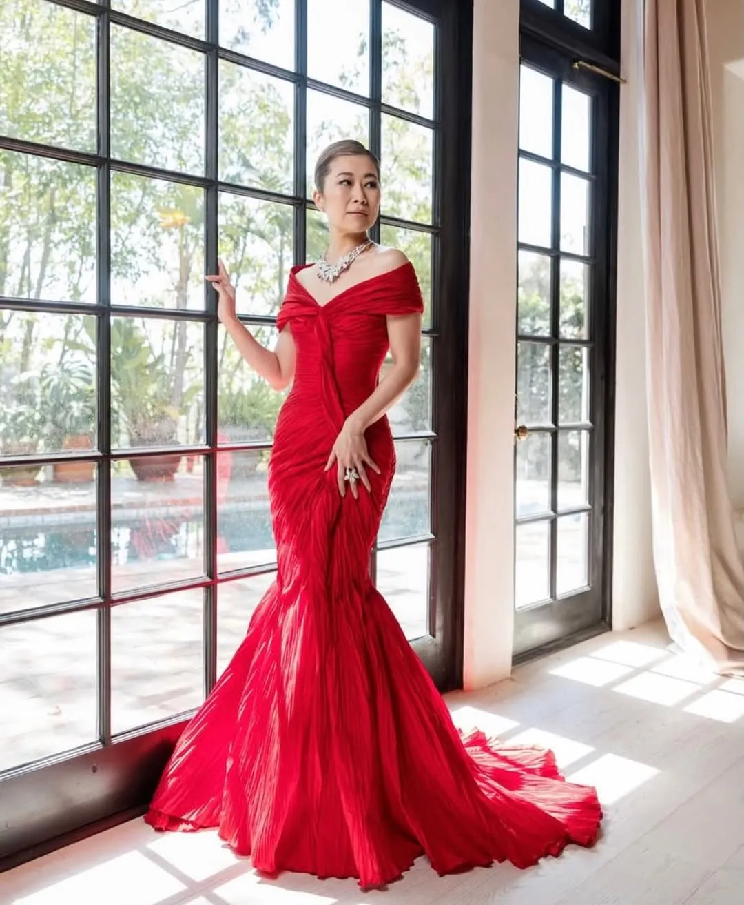 “最美的一天”：玛吉·姜公开她在奥斯卡的华丽时刻