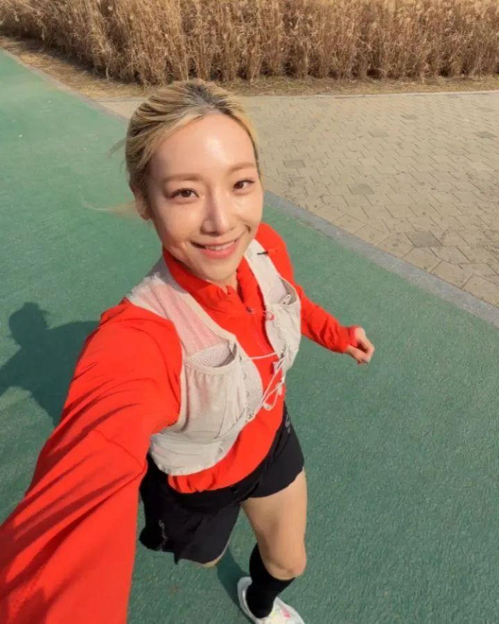 沈于甜, 影响力博主, 跑步