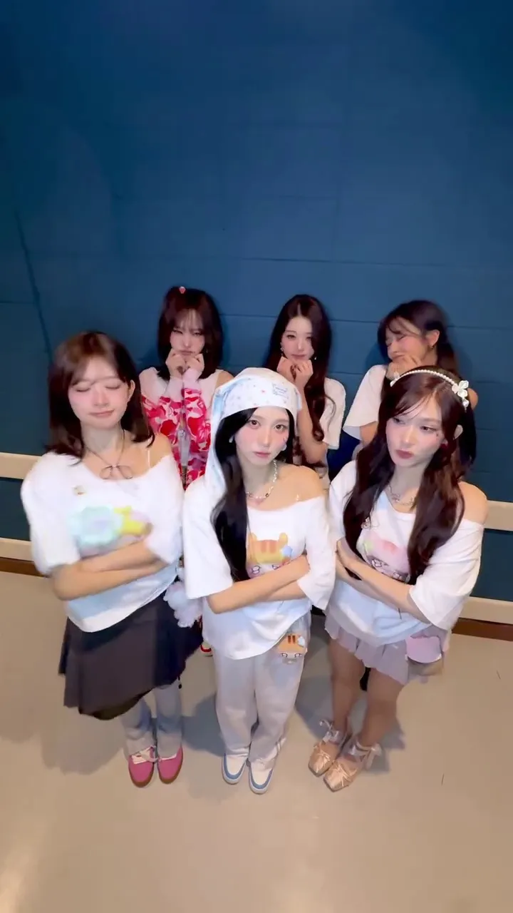 IVE, grup idola, Instagram