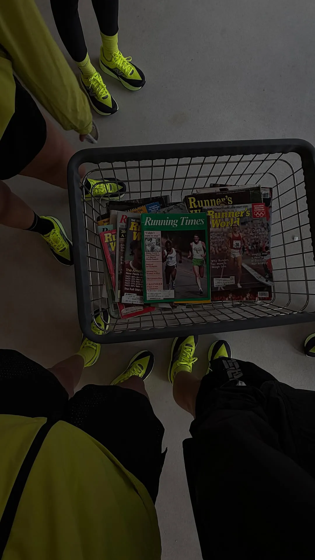 Im Soo-hyang, estilosa, vive um momento especial com a equipe de corrida