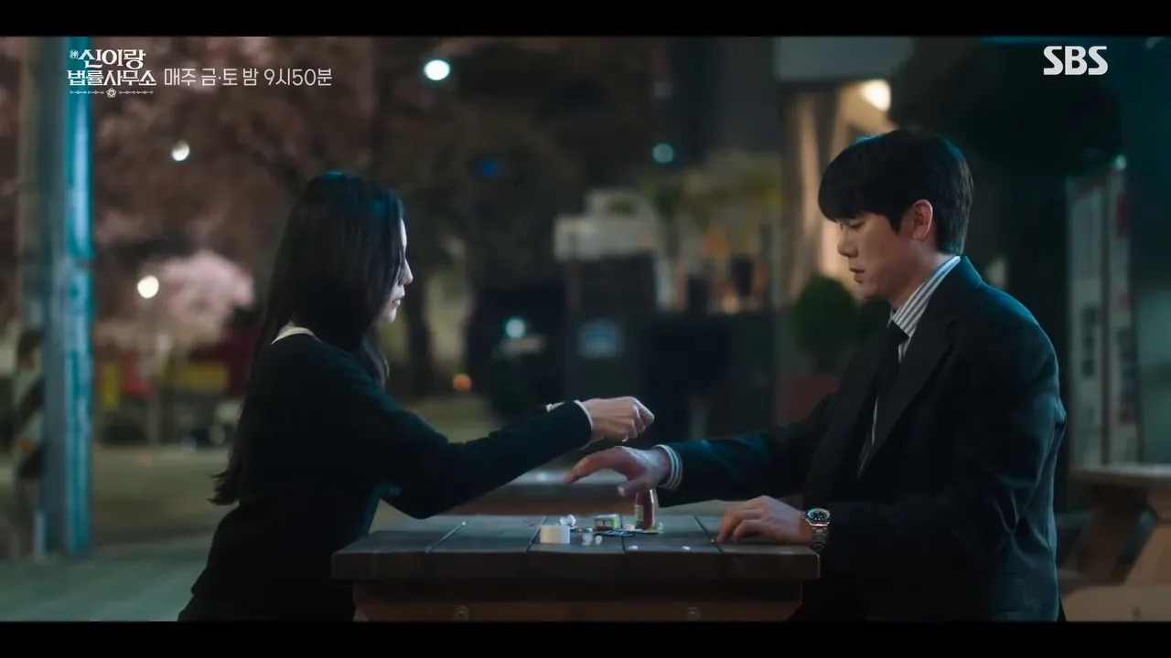 柳演錫, 李絮, SBS 電視劇, 神與法律事務所, 化學反應