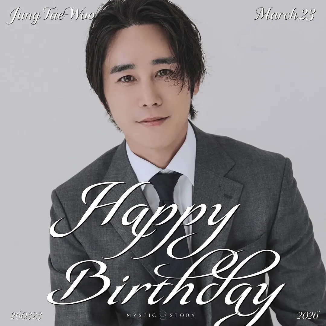 Aktor Jung Tae-woo unggah ucapan ulang tahun di media sosial