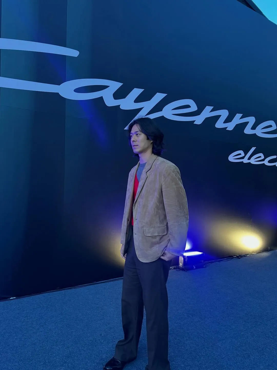 Beenzino Hadir di Peluncuran Perdana Porsche Cayenne Electric