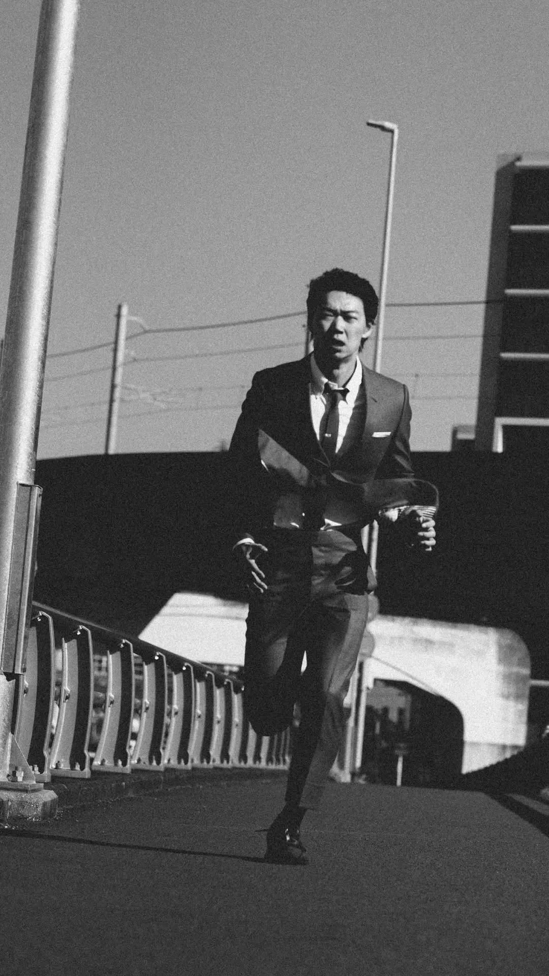 Sho Kasamatsu Goes Full Throttle In Striking Black-And-White Photos, Sending Fans Into A Frenzy