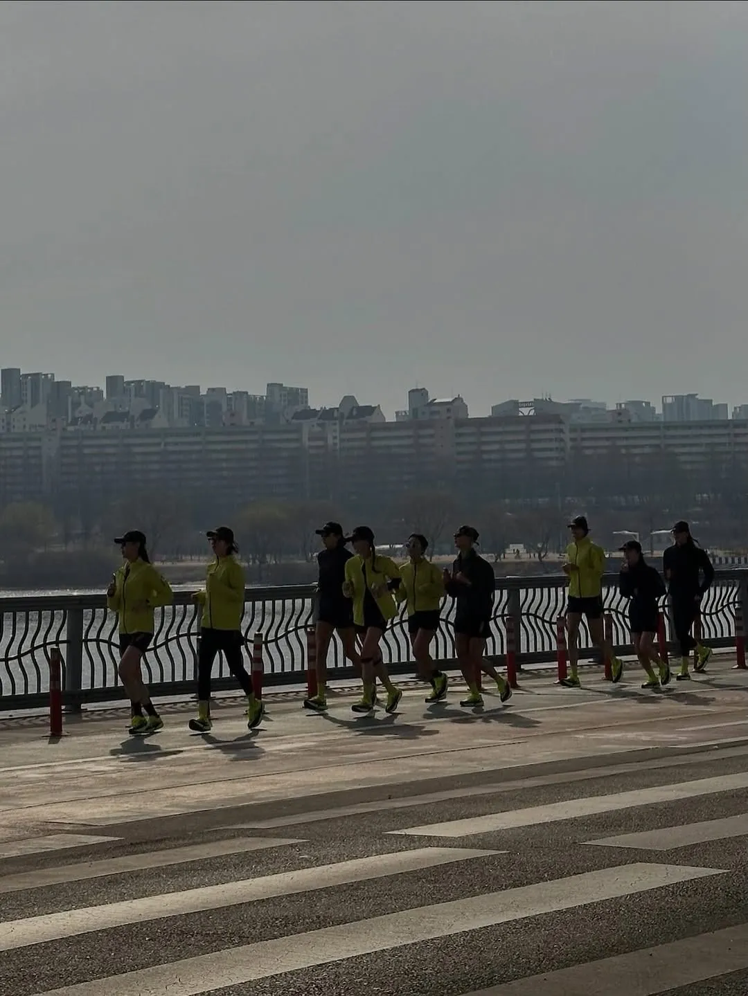 Uee, diễn viên, chạy bộ