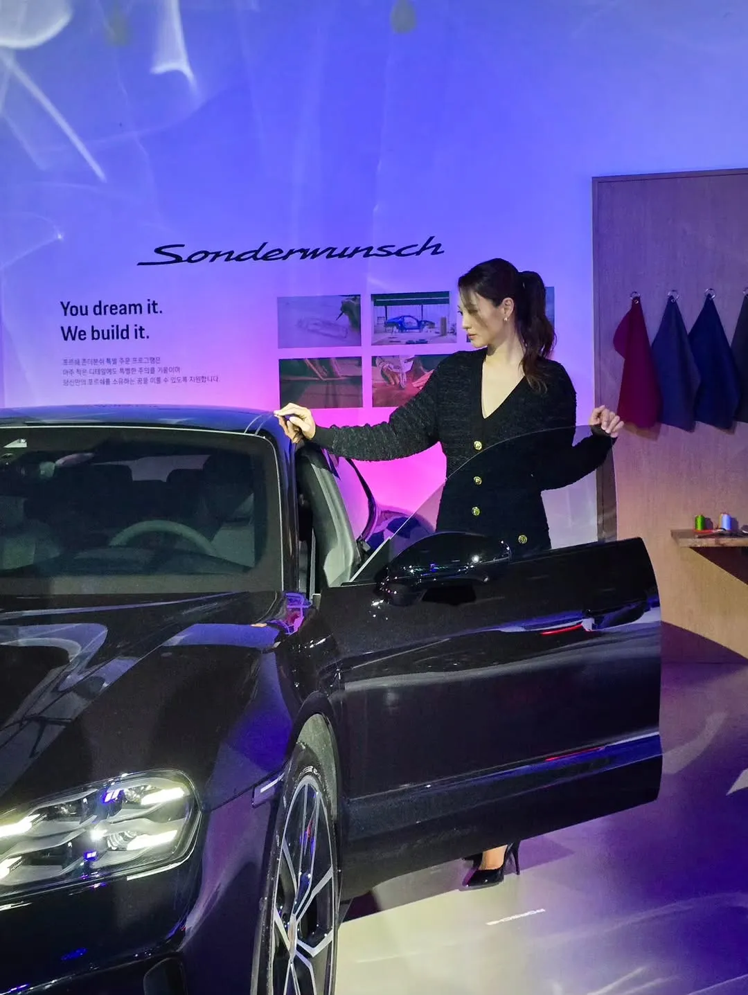 Claudia Kim, Soo-hyun, Actress, Porsche, Cayenne Electric, Launch Event, Saram Entertainment