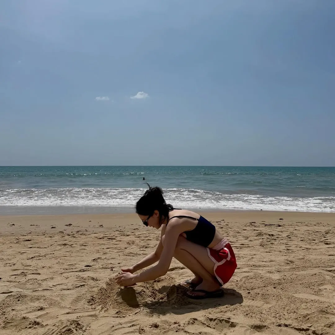 A encantadora Pyo Ye-jin: pequenos momentos da viagem à Tailândia