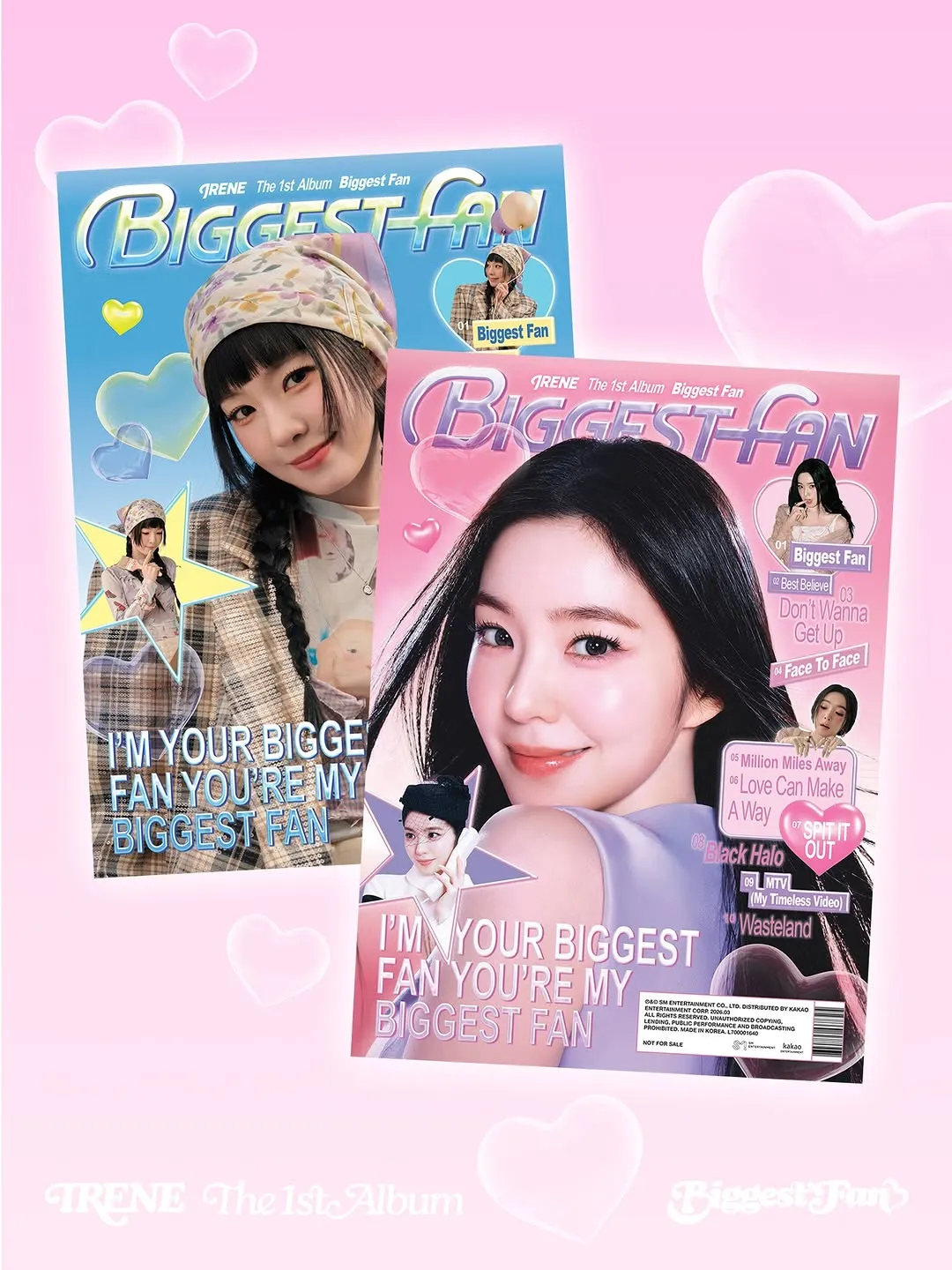 Irene, perilisan album perdana kian dekat "Biggest Fan"