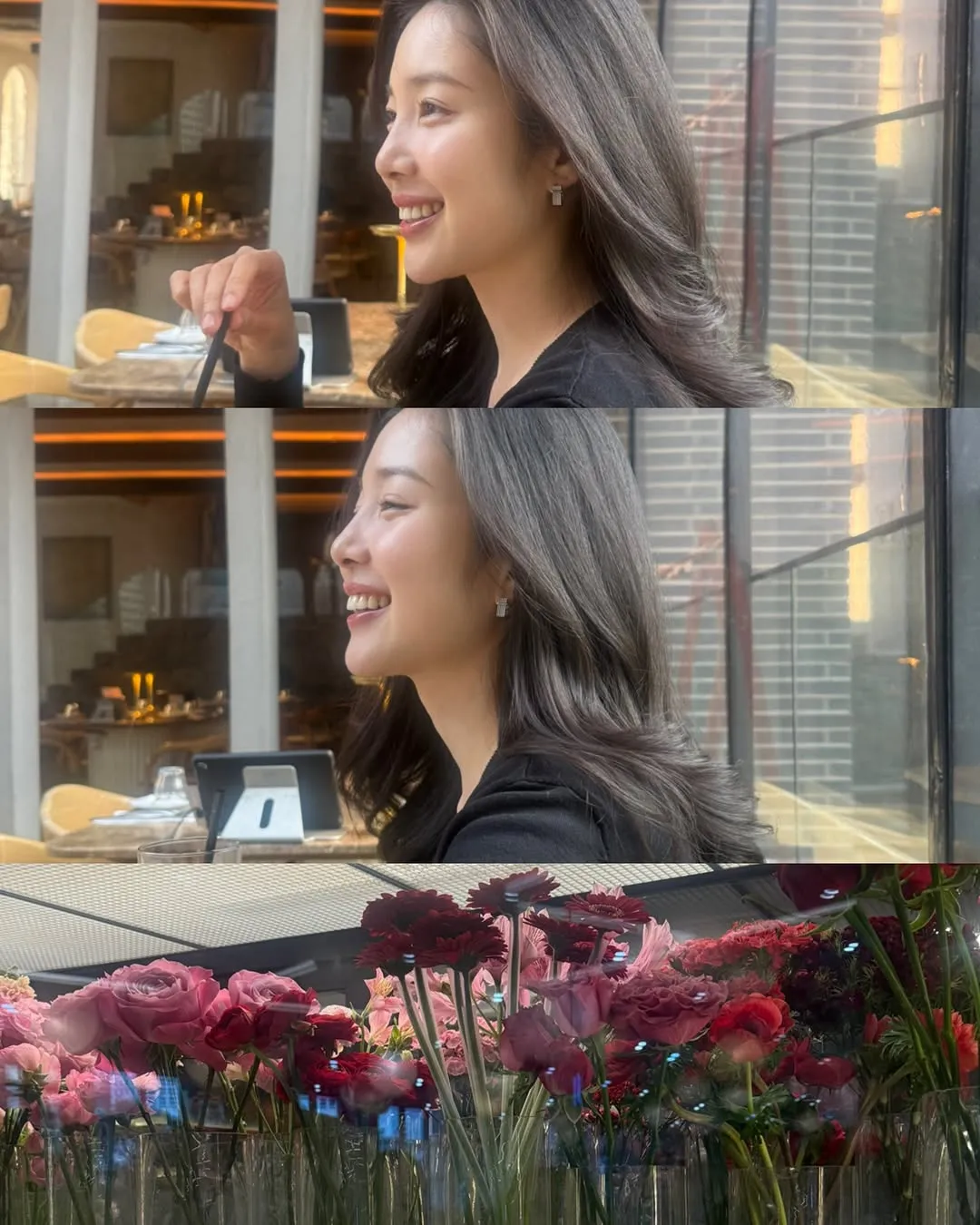 Yoon Chae-kyung esbanja elegância com brincos da Didier Dubot