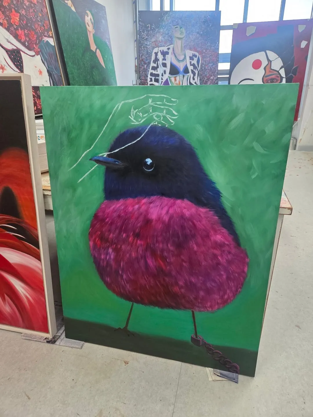 채시라, 배우, 김완선, 뉴욕전시, 응원