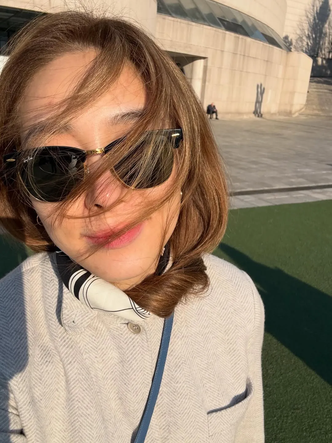 옥주현, 연극 관람으로 힐링 시간 가져