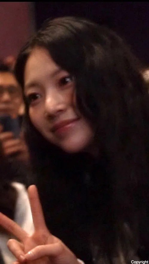 공승연, 스테이지 인사 현장 공개