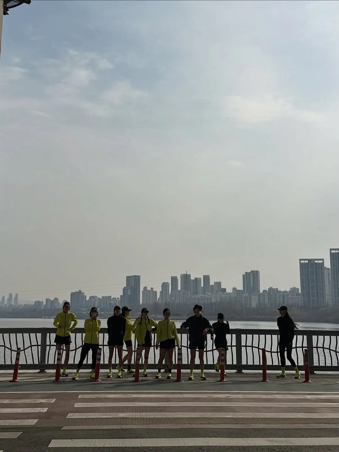 Uee, diễn viên, chạy bộ