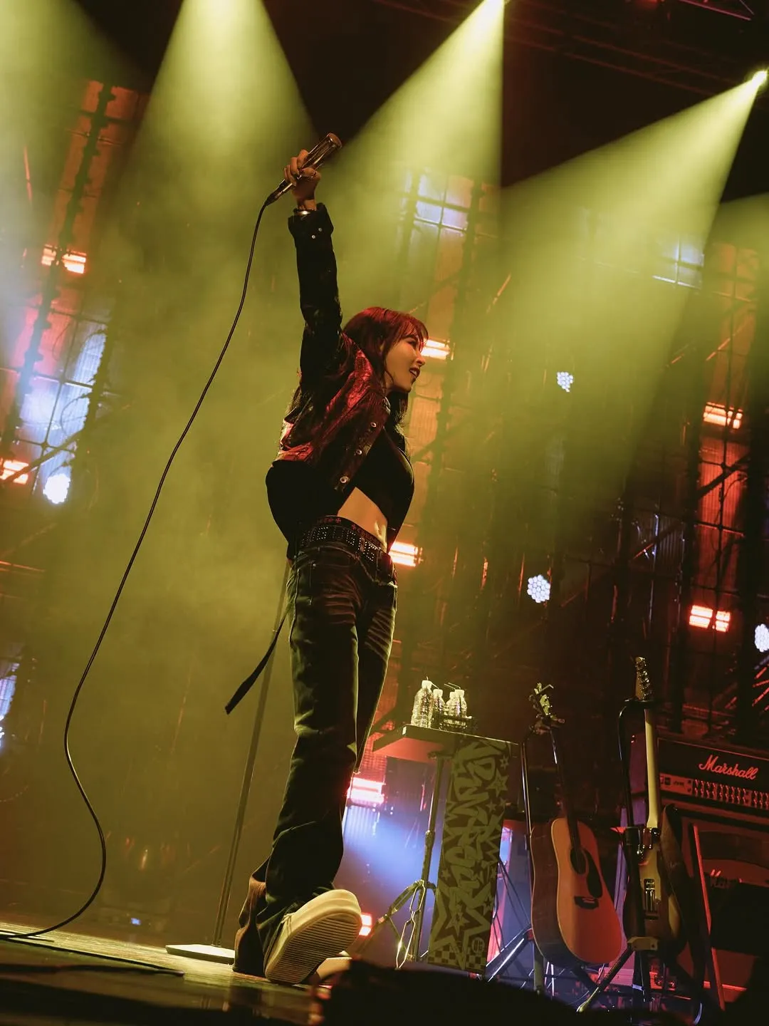 热情舞台上的文星伊，与粉丝的特别时光