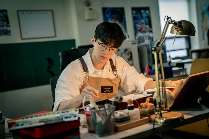 คิมคังมิน, นักแสดง, ขอโทษที่สารภาพรัก, การรับราชการทหาร, นักเขียนเว็บตูน