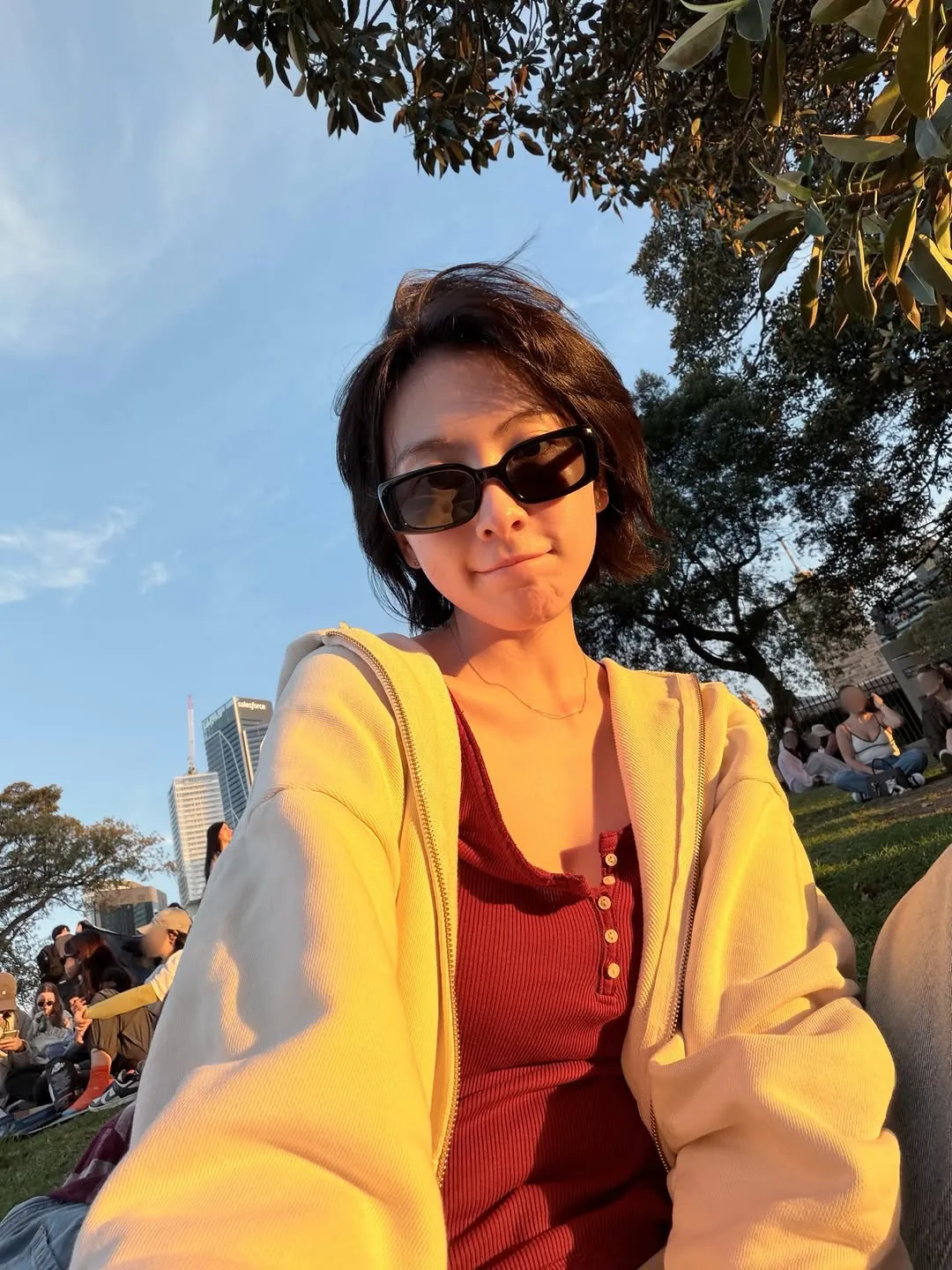 KARA姜智英享受悠闲，澳洲的惬意时光