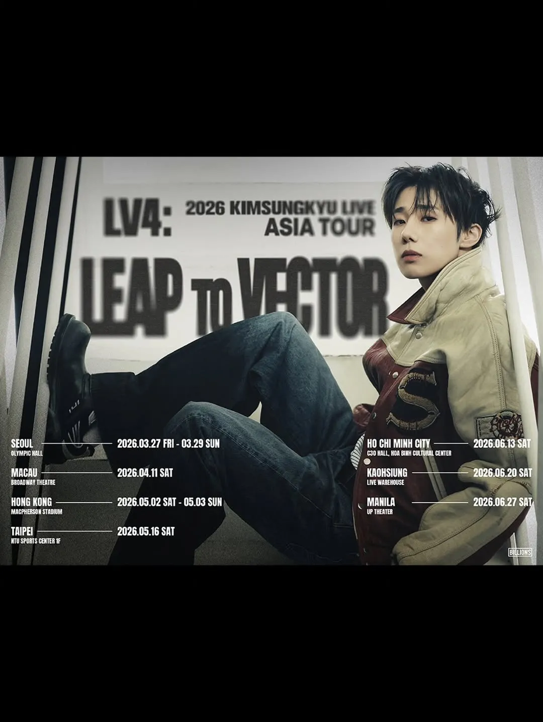 Sung Kyu Kim, Cantante, Gira asiática