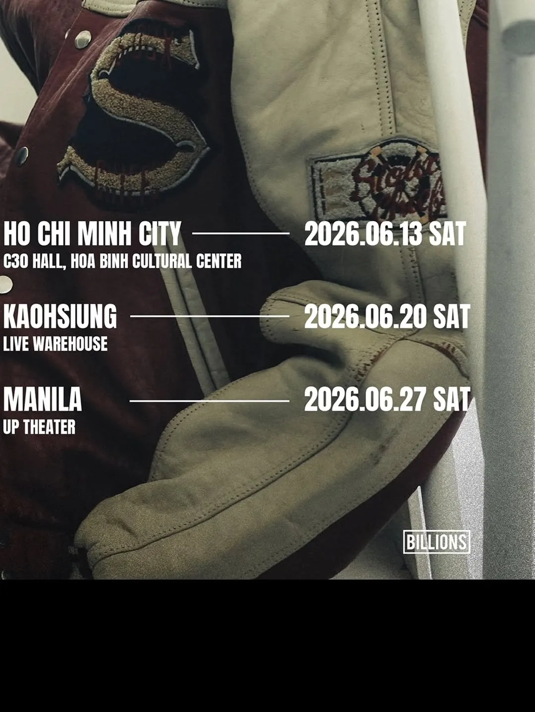 Kim Sung Kyu revela el póster de su gira por Asia 2026