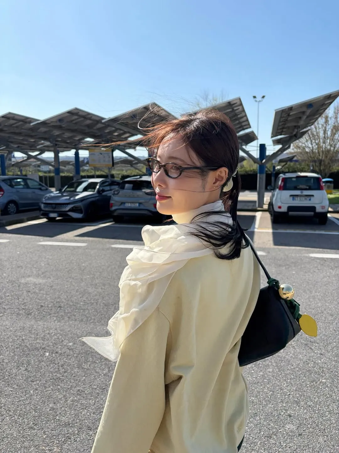 Min Kyung‑ah, atriz, atualização no Instagram