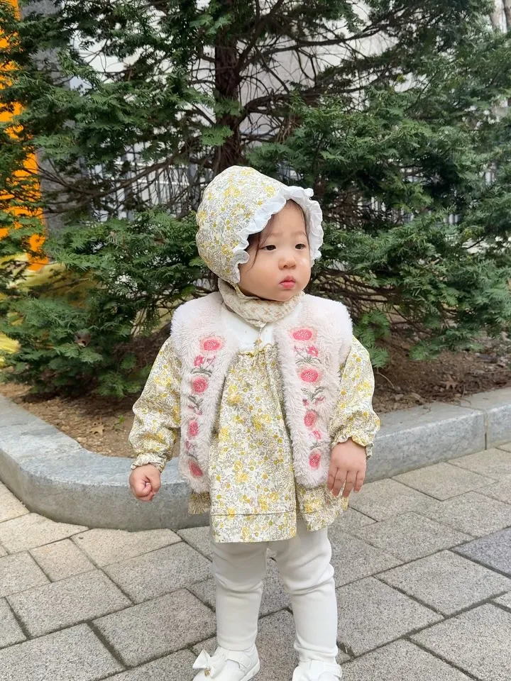 金宝美公开可爱的孩子