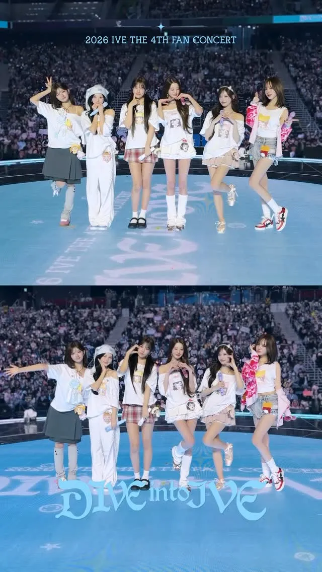 IVE Lights Up the Stage — Inside Day 2 of Their Fan Concert