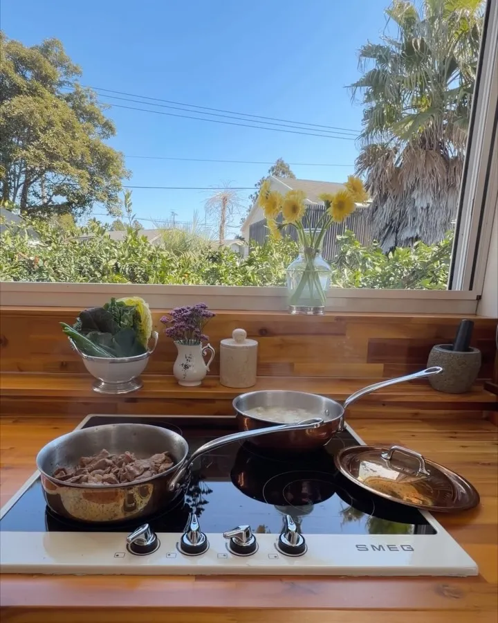 “春意富足”的陈在英，晒出完美的早晨