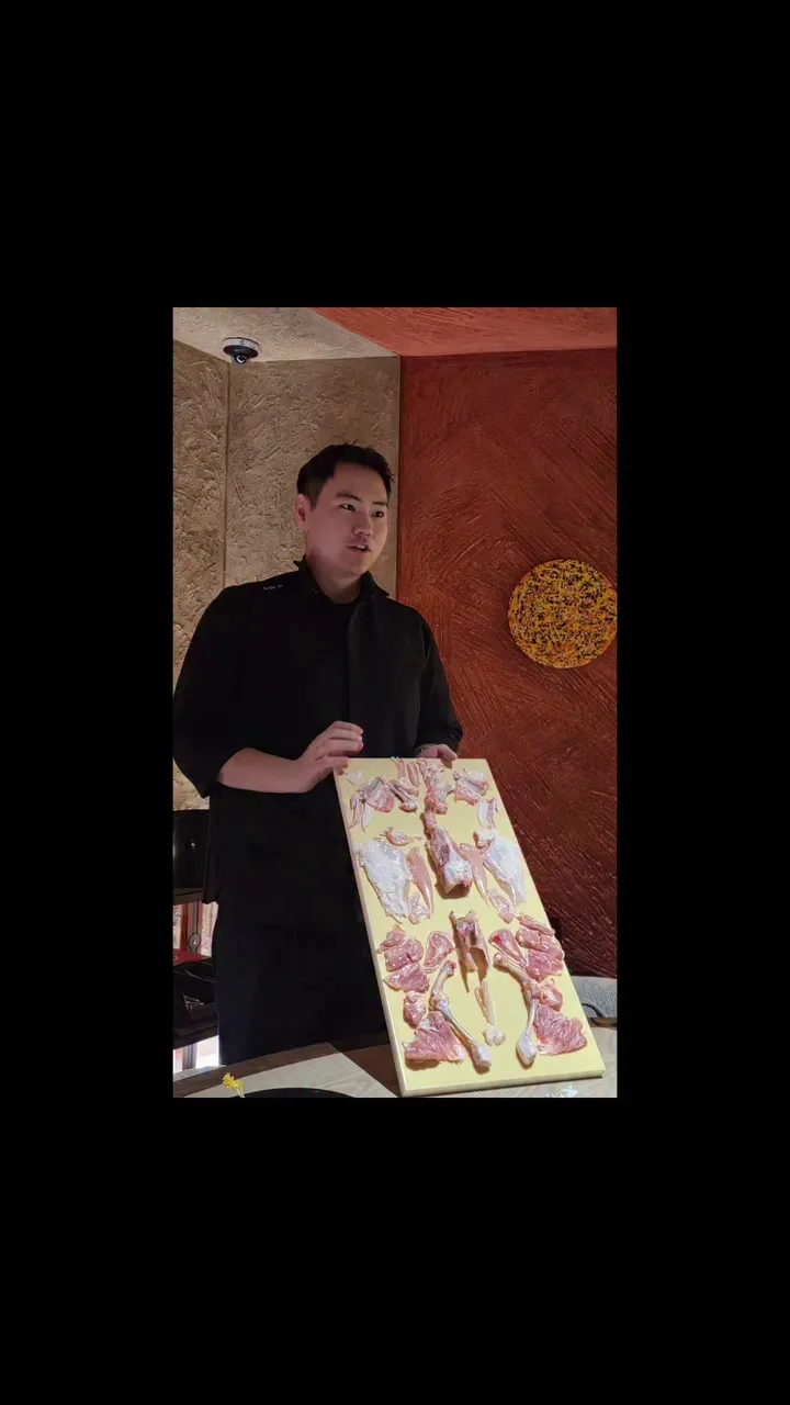 So Yoo-jin, aktris, hidangan ayam