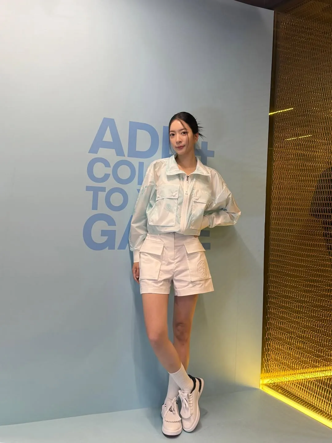 Jo A-young, figur TV, G/FORE, merek golf, peluncuran ulang