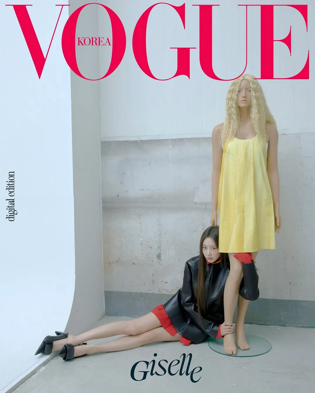 Giselle tampil stylish dalam kolaborasi dengan VOGUE KOREA