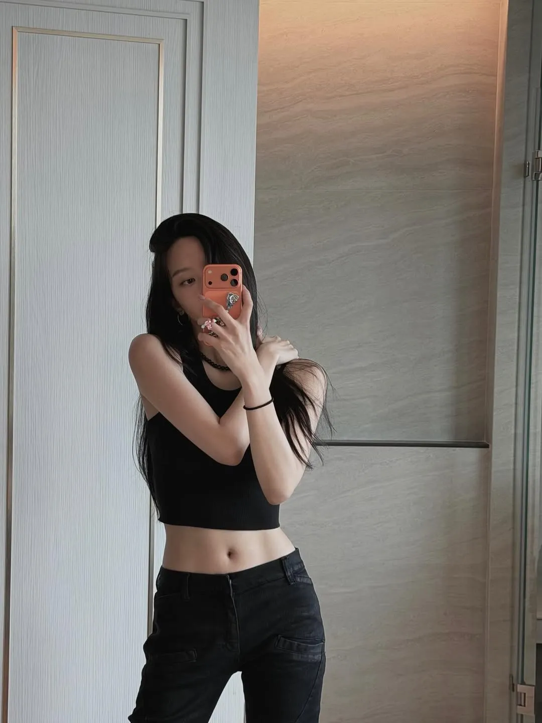 Moon Ga-young, Actress, Instagram, Selfies, Spring