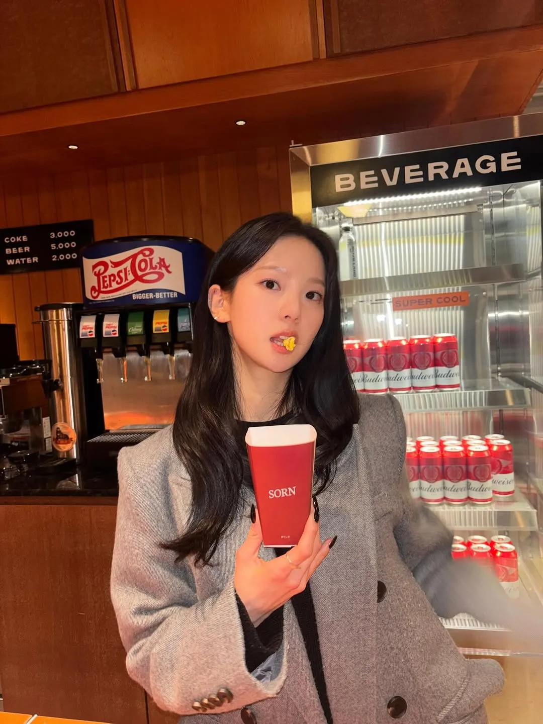 ชเว ยูจินผู้แสนน่ารัก กับโมเมนต์คู่ป๊อปคอร์น