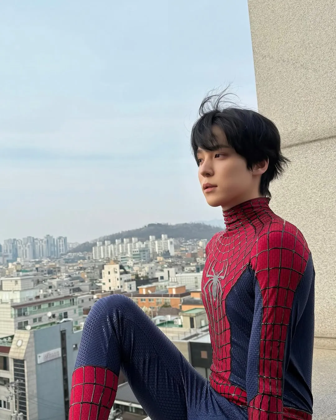 ATEEZ, Yunho, Spider-Man, Instagram, Fan reactions