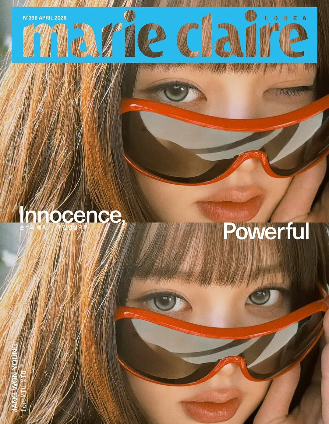 Jang Wonyoung, do IVE, estampa capa de revista