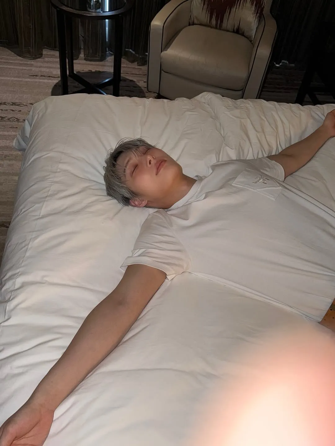 ATEEZ, Mingi, white hair