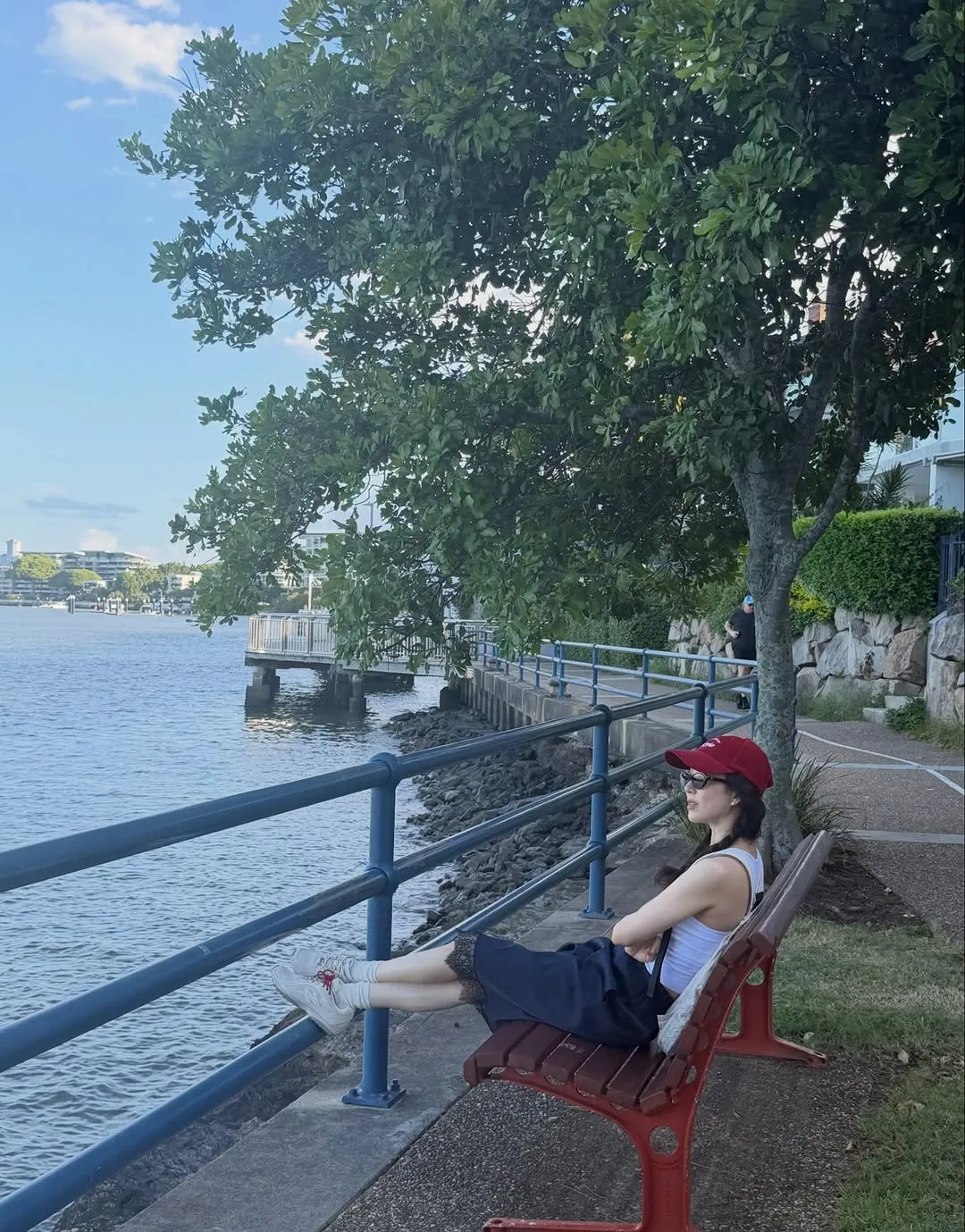 チョン・リョウォン, 女優, 散歩