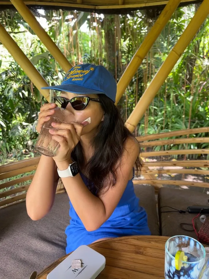 Jin Jae-young revigorada: um momento de bem-estar em meio à natureza