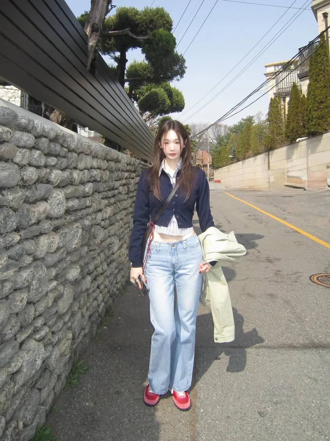 Davichi, Kang Min-kyung, estilo, Instagram, primavera