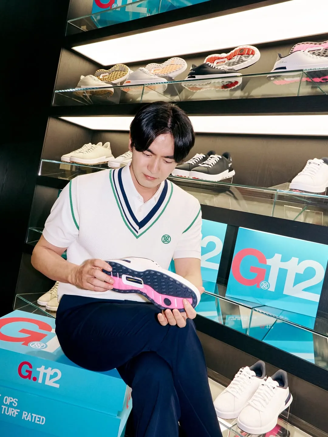 Lee Jin-wook, actor, golf